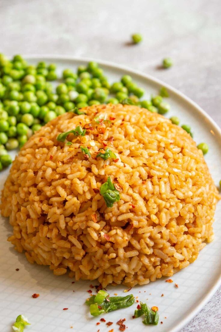 Peanut butter rice