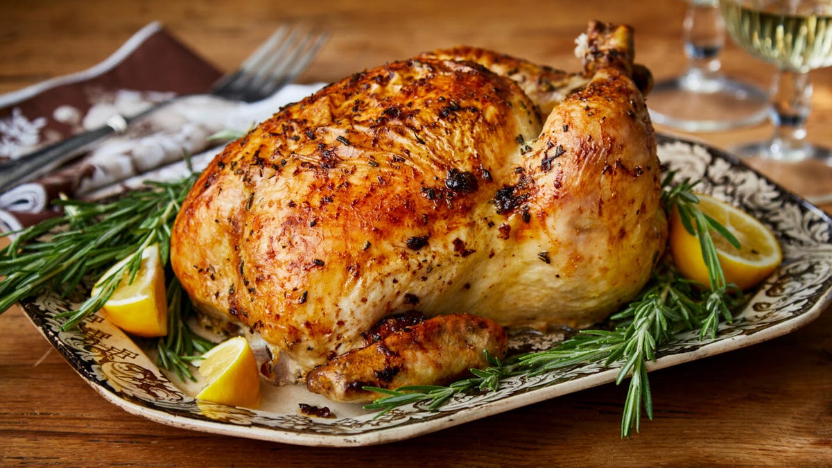 Roasted chicken