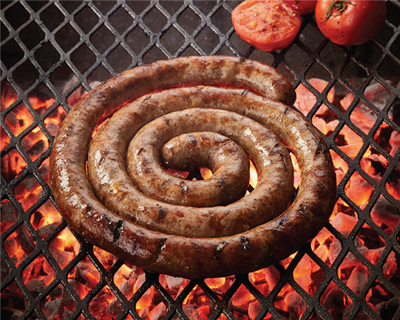 Boerewors on the fire